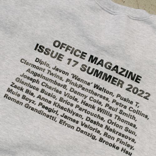 Office Magazine Issue 17 Crewneck - Grey