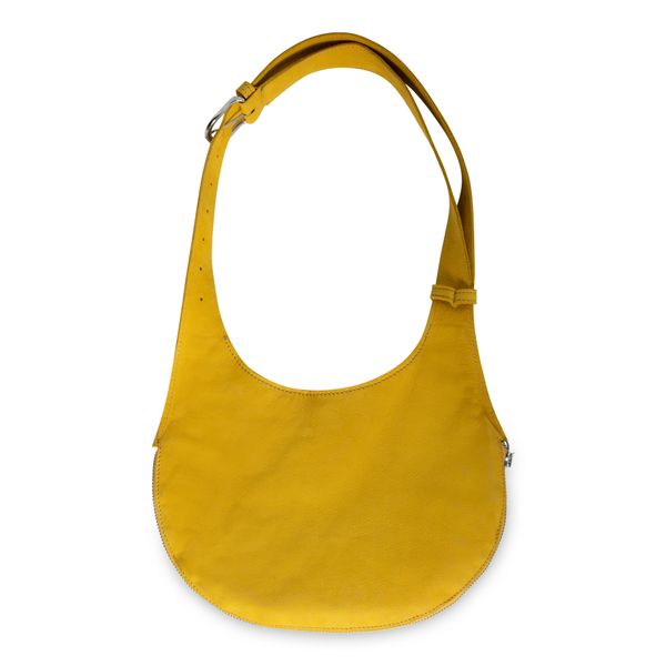 Gabriel for Sach Yellow Flat Small Suede Bag