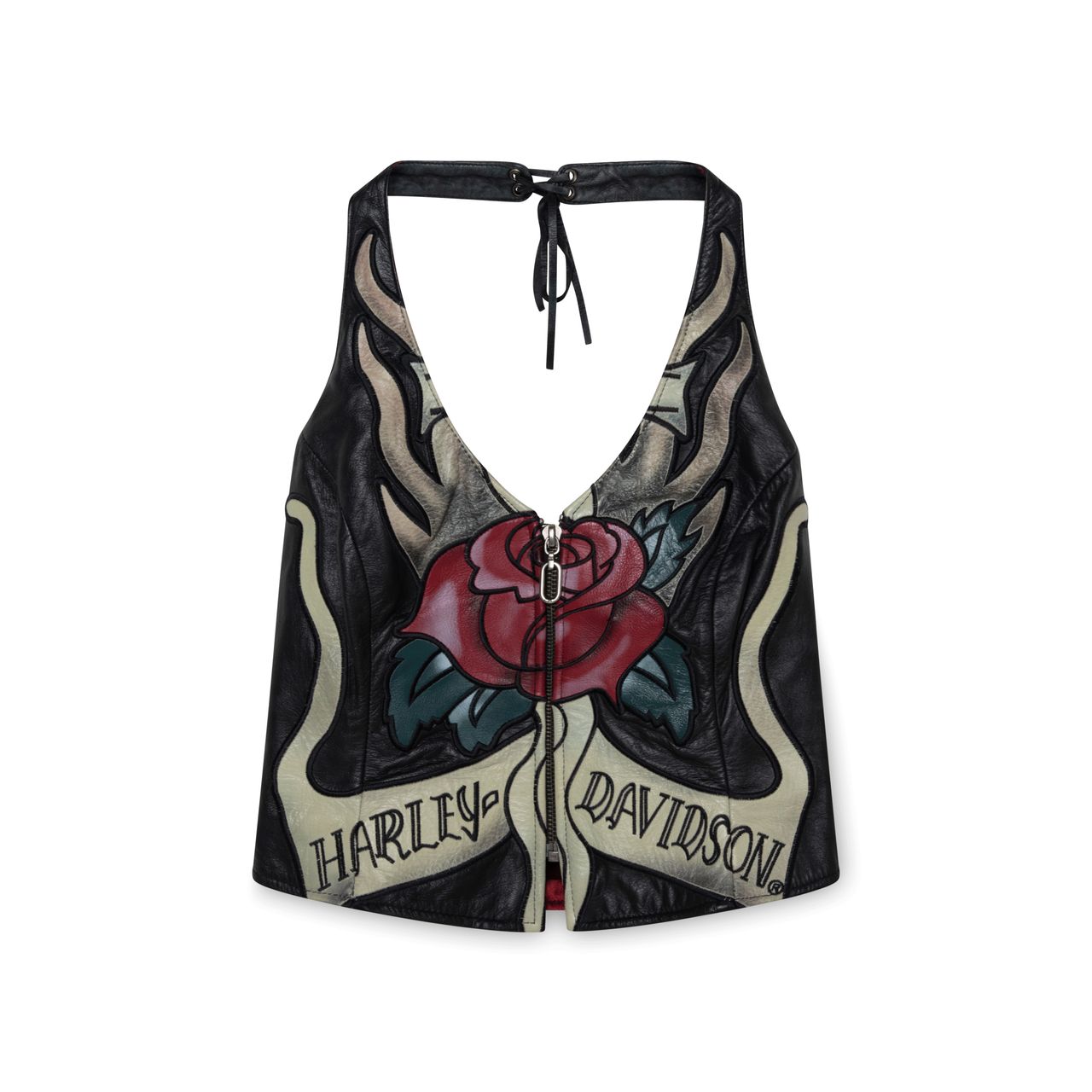 Harley Davidson Corset Top by Juliann McCandless