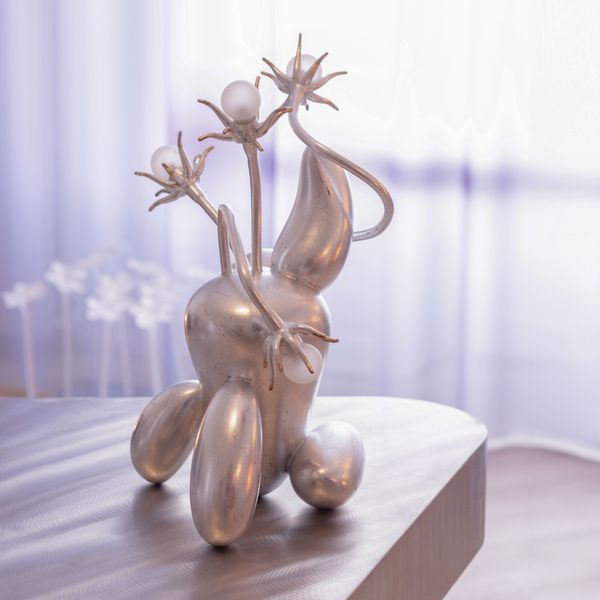 La Fleur Fanée Lamp, metal version