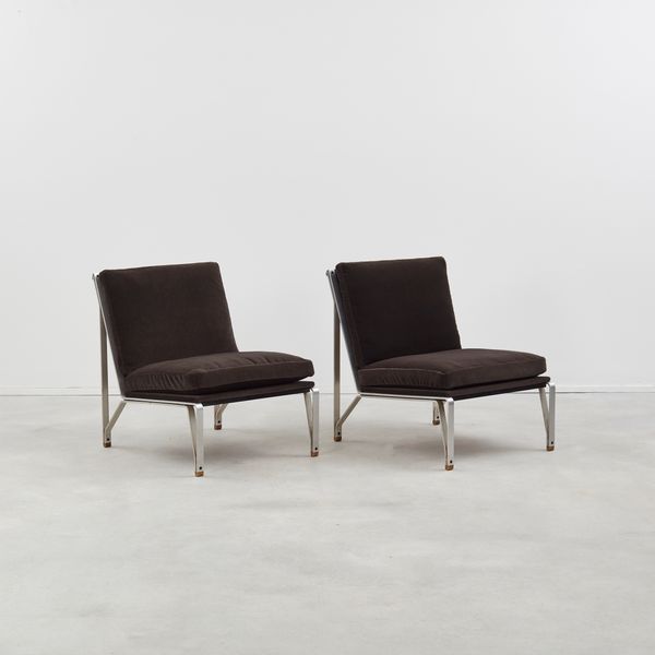 Pair of Eleonora Peduzzi Riva 867 Armchairs, Italy, 1950s