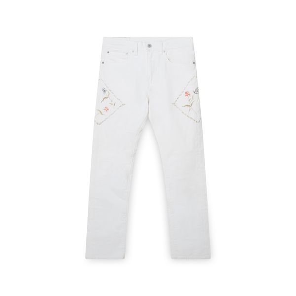 Orchid Chain Denim Pants