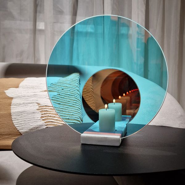 Onnda Flame Concentric M Candleholder - Blaze