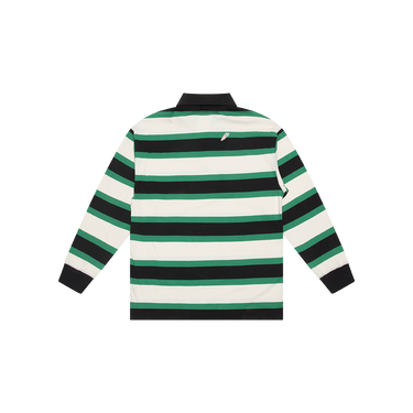 Carrots x Puma Green Striped Long Sleeve Polo