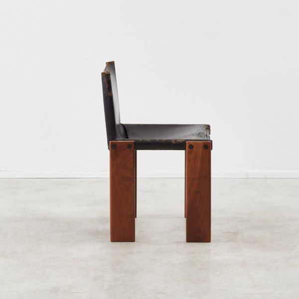 Afra & Tobia Scarpa Monk Chair Molteni, Italy 1974