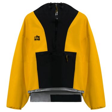 Reworked Nike ACG GORE-TEX Men's Paclite Jacket in Yellow/Black