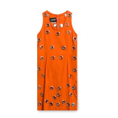 Ferretti Orange Ring Dress