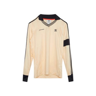 Wales Bonner x Adidas Yellow and Brown Long Sleeve Polo