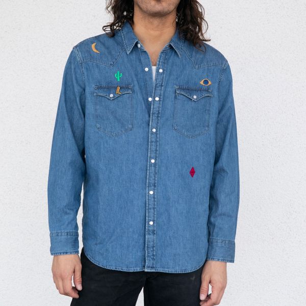 Ace High Western Denim Shirt