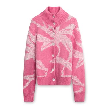 Vintage Tory Burch Turtleneck Sweater - Pink/White