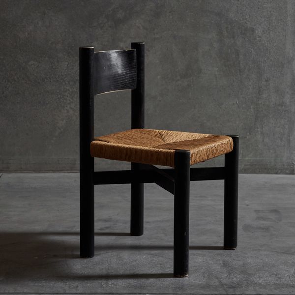 Set of Six "Meribel" Chairs by Charlotte Perriand