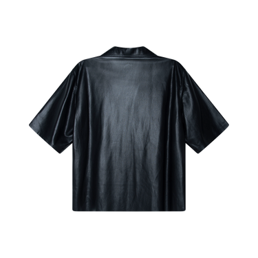 Nanushka Bodil Black Okobor Shirt 
