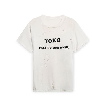 Vintage Yoko Plastic Ono Band Distressed Tee