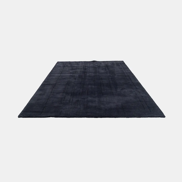 Black Woodlines Area Rug by Naja Utzom Popov for Carl Hansen, 2021