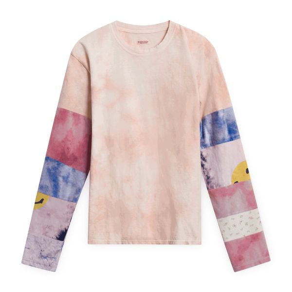 18.5 Jersey Hippie Ashbury Dyed Long Sleeve Tee