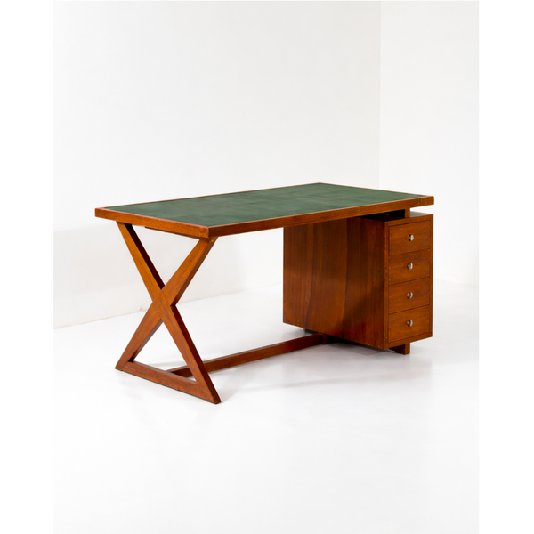 Administrative Desk by Pierre Jeanneret, 1950