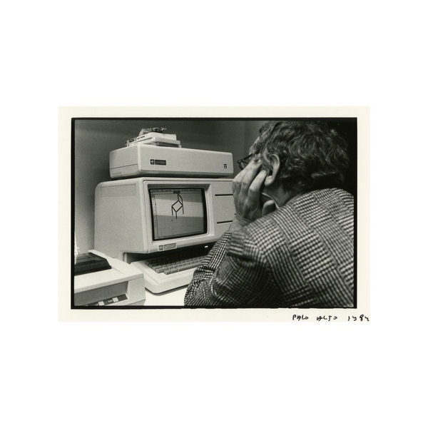 Ettore Sottsass in Palo Alto, 1984