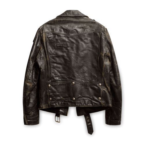 Oakbrook Sportswear Vintage Leather Moto Jacket