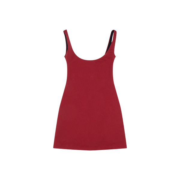 Mirror Palais Red Lady Di Minidress