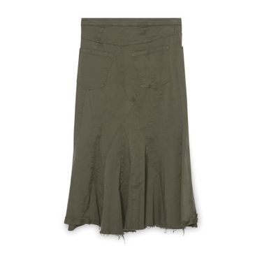 Miaou Women's Olive Denim Skirt