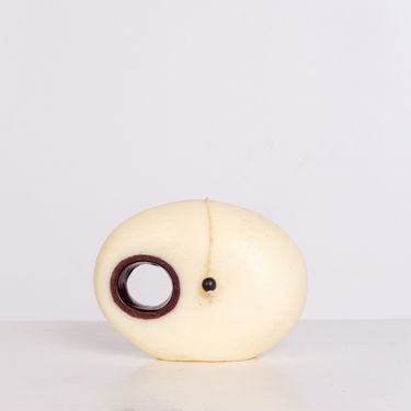 Vintage Post Modern Abstract Candle