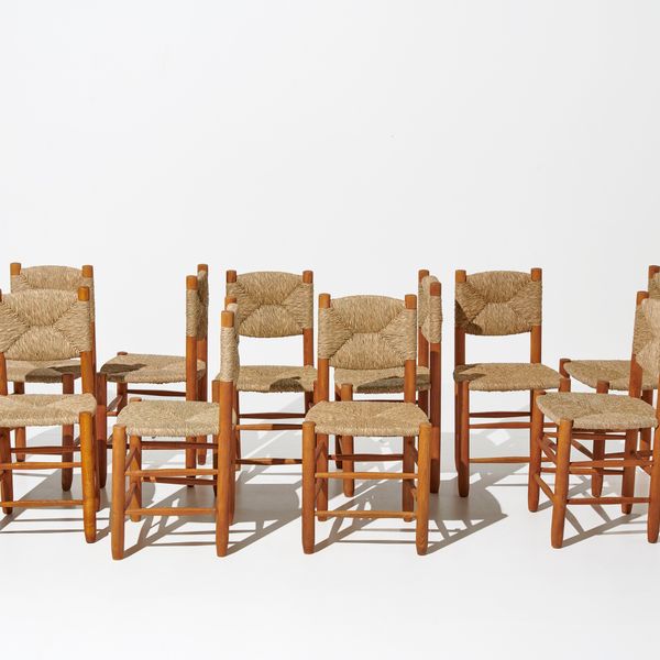 Set of Chairs by Charlotte Perriand, 1950