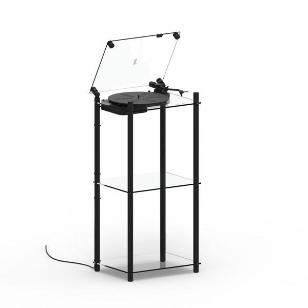 Transparent Turntable Stand