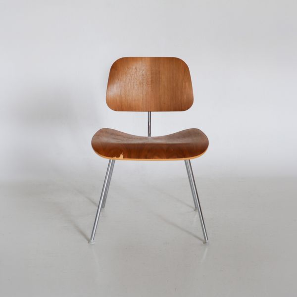 The DCM (Dining Chair Metal) by Charles and Ray Eames for Herman Miller, 2001