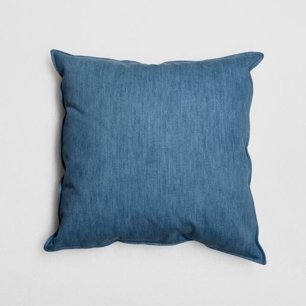 Denim Cushion (Expanded Consciousness) by Harry Nuriev, 2022