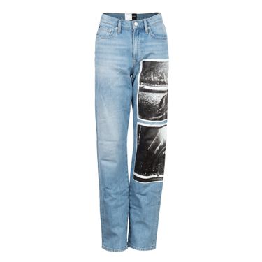 Calvin Klein Jeans x Andy Warhol High Rise Straight Jean