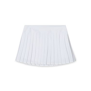 Lacoste Women's Technical Lightweight Pleated Tennis Skirt Blanc