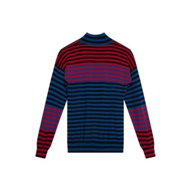 Mads Nørgaard Striped Mock Neck Sweater