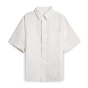 Window Short Sleeve Button Shirt