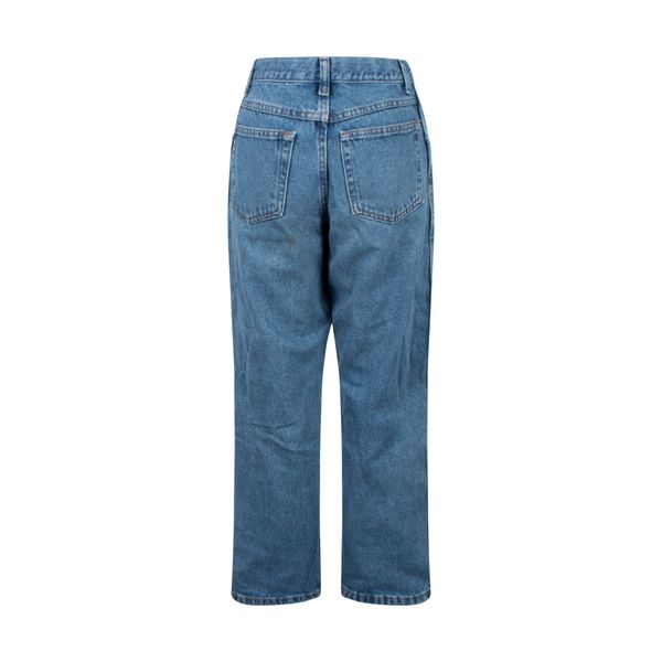 Legendary Gold High Waisted Cropped Denim Jeans