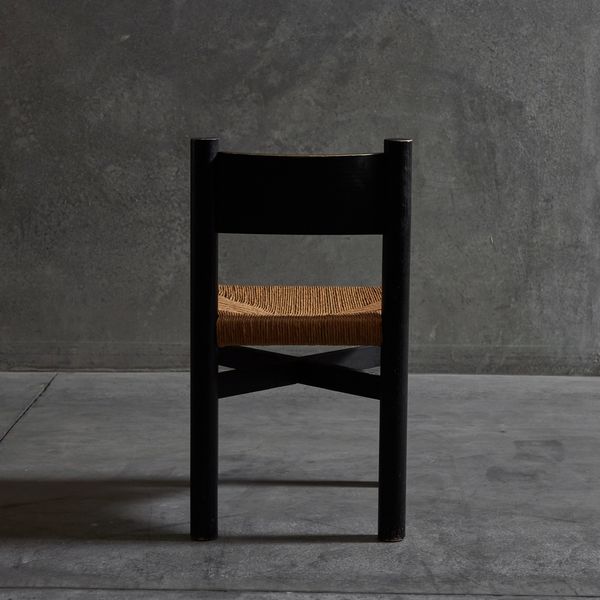 Set of Six "Meribel" Chairs by Charlotte Perriand