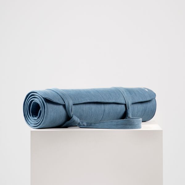 Denim Yoga Mat by Harry Nuriev, 2022