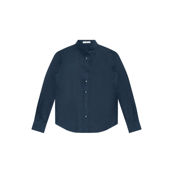 Prada Navy Button Up Shirt