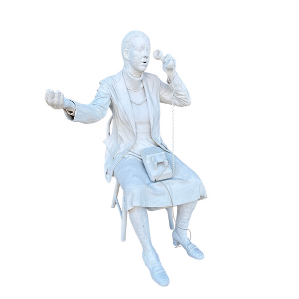 Plaster Figure of Woman