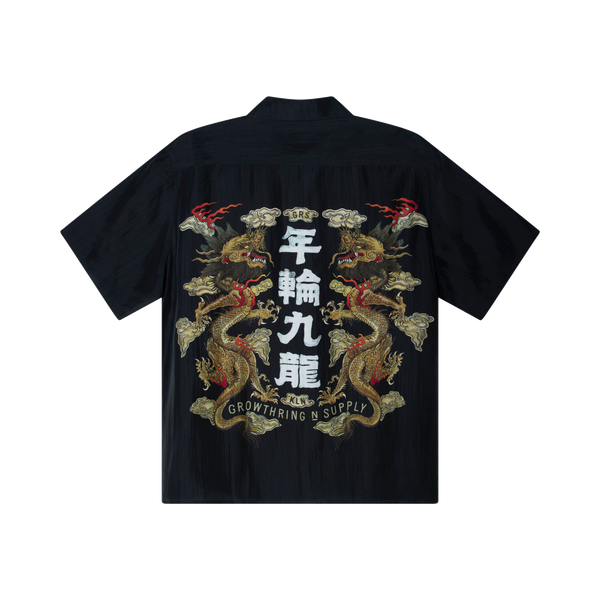 GRS Kowloon Double Dragon Overprint Shirt