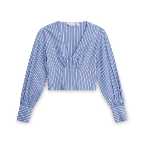 & Other Stories Cropped Button Up Shirt