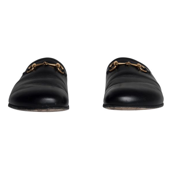 Gucci Horsebit Leather Clog Mule