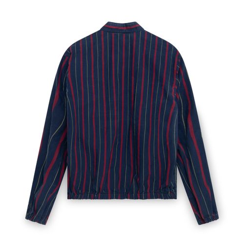 Polo by Ralph Lauren Navy Striped Bomber Jacket