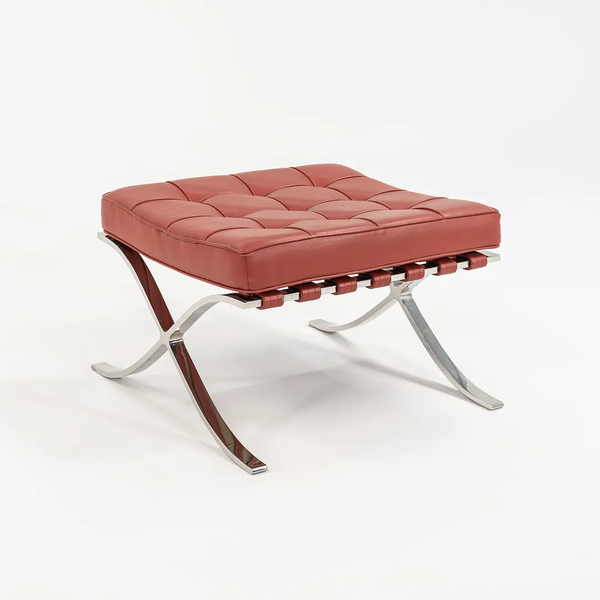 Barcelona Ottoman by Mies van der Rohe for Knoll, 1960s