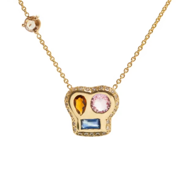The Maxine Necklace with Sapphires by Scosha