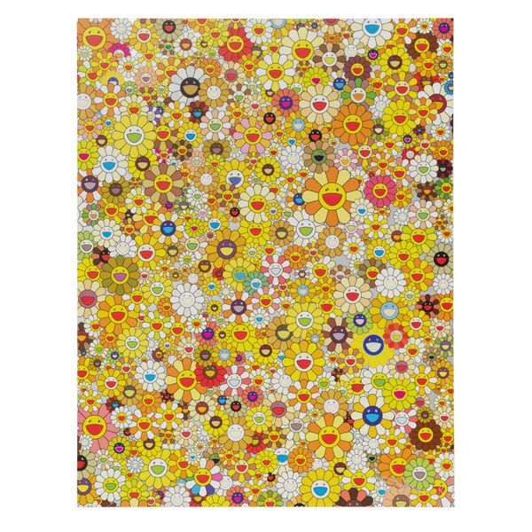 Takashi Murakami, "A Homage to IKB," 2020