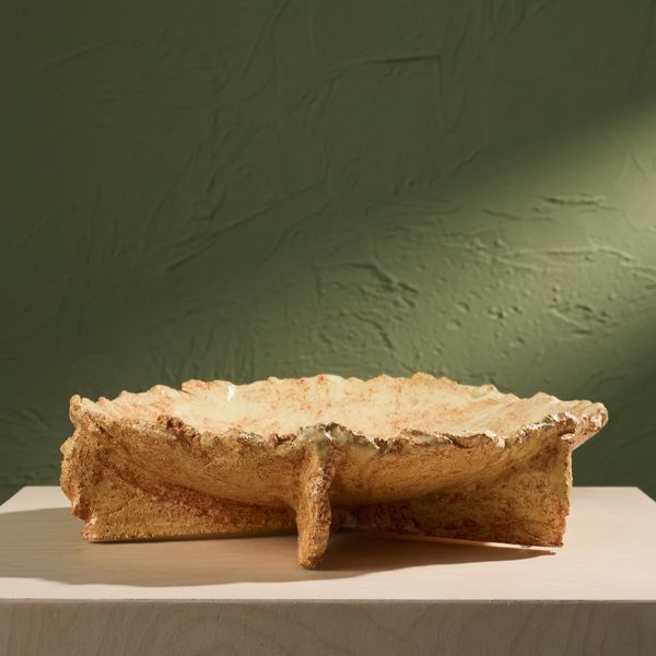 Ripped Ceramic Bowl by Willem van Hooff, Glazed Earthenware, The Netherlands, 2020s