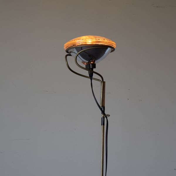 'Toio' Floor Lamp by Achille & Pier Giacomo Castiglioni for Flos, Italy 1960s