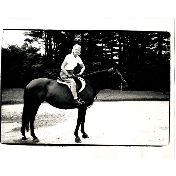 C.Z. Guest Photograph by Andy Warhol