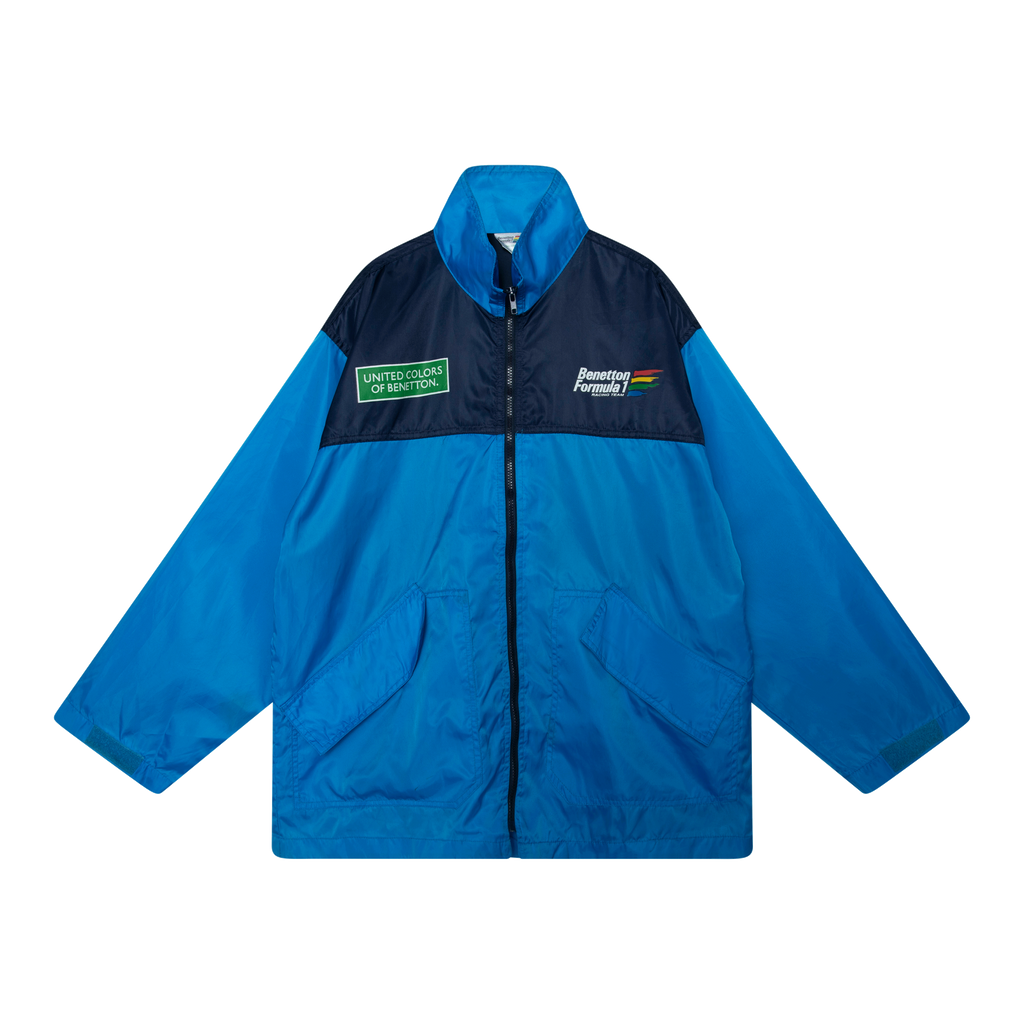 【未着用品】 Benetton Formula 1 ナイロンブルゾン Vintage Benetton Formula 1 Lightweight Jacket by Bryan Jay