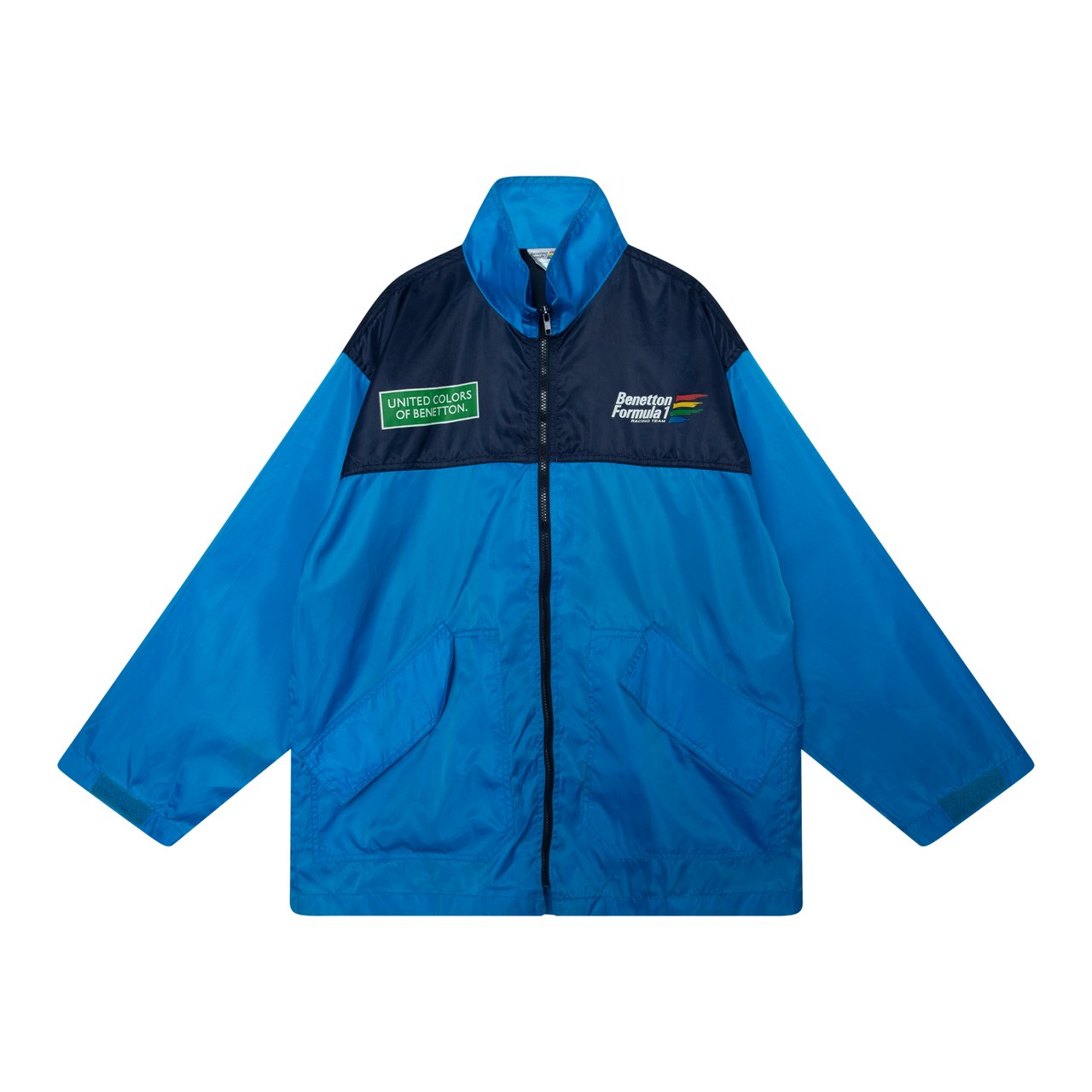Vintage Benetton Formula 1 Lightweight Jacket by Bryan Jay Calvero Vintage Benetton Formula 1 Lightweight Jacket by Bryan Jay Calvero